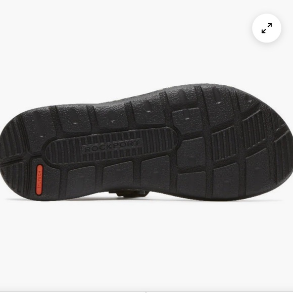 Rockport  Men’s Darwyn Leather Quarter Strap Sandal Brown NEW NIB - Picture 10 of 11